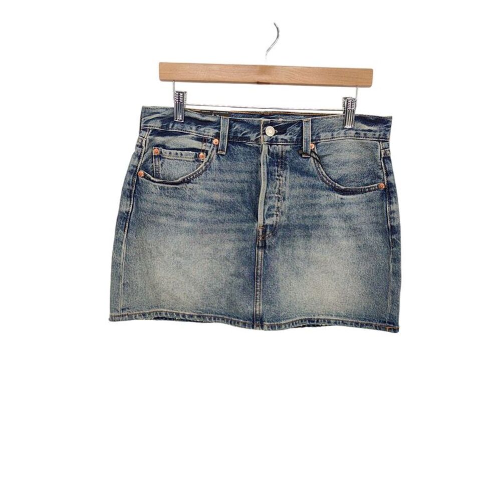Levi Strauss Icon Skirt Right Here Rig Blue 30